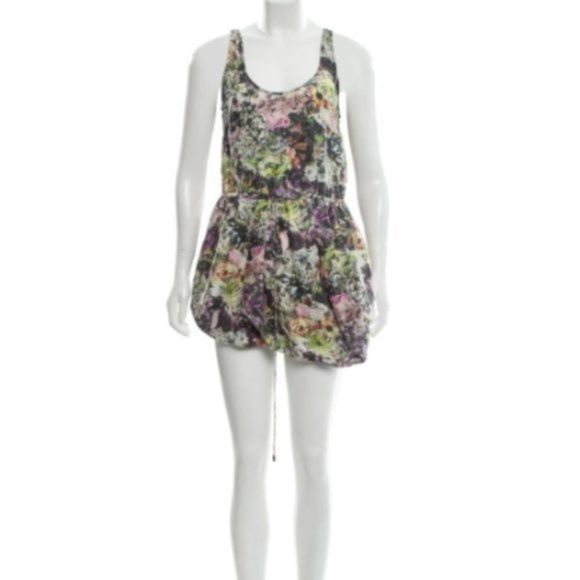 Zimmermann Mini Dress Silk Floral Brand Size 0 US 4 - Picture 12 of 14